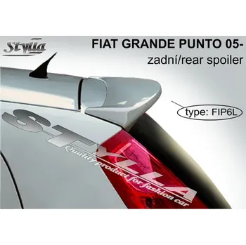 Auto-moto Stylla spoiler zadních dveří Fiat Grande Punto (2005 - 2009) - horní