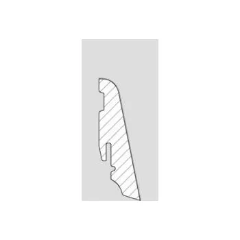 soklová lišta HARO soklová lišta pro laminátové podlahy, rozměr 19x58x2200 mm, (cena za bm)