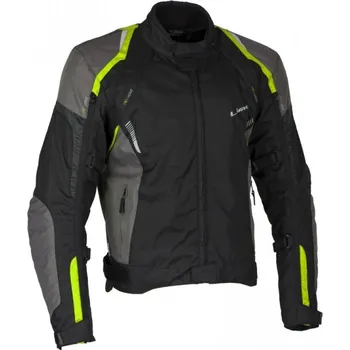 Moto oblečení Bunda na motorku MBW LUCAS YELLOW FLUO textilní pánská + DOPRAVA ZDARMA