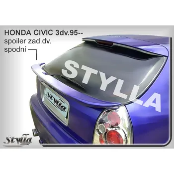 Auto-moto Stylla spoiler zadních dveří Honda Civic 3dv (1996 - 2001) - dolní