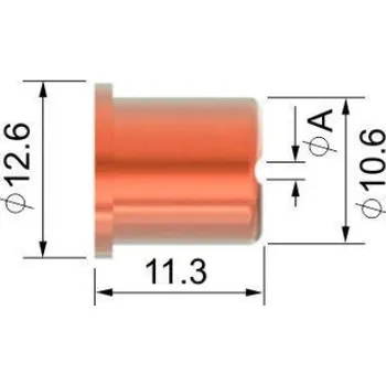 Příslušenství ke svářečce ALFA IN Dýza 1,0 standard SCB50(bal.5)