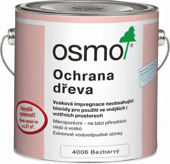 Olej na dřevo OSMO Vosková impregnace 750 ml
