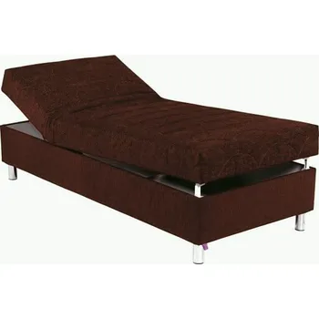 Postel Postel zvýšená Lux 90 x 200cm Hnědá