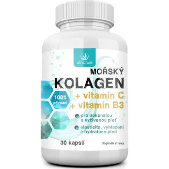 Allnature Mořský kolagen + vit. C + vit…