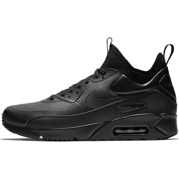 Pánské tenisky Recenze NIKE Air Max 90 Ultra Mid Winter Black/Black/Anthracite