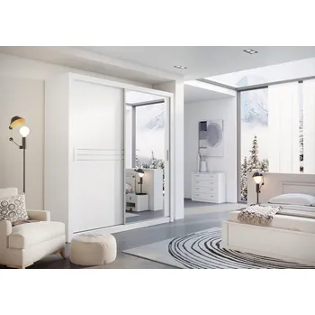 Šatní skříň Casarredo Idea 12 203 bílá