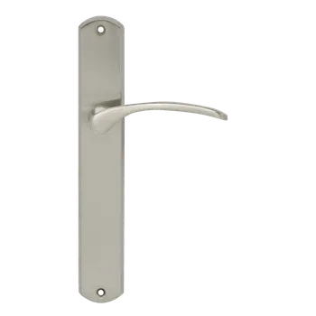 Dveřní kování EUROLATON Štítové kování GARNITURA 5006 PZ(pro cylindrickou vložku) 90 mm nikl mat