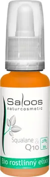 Pleťový olej Saloos Squalane & Q10 Bio rostlinný elixír 20 ml