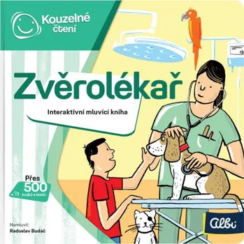interaktivní kniha Albi Kouzelné čtení Zvěrolékař