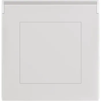 HUSKY Vysavačová zásuvka ABB Levit - šedá/bílá - 5530H-A0020016