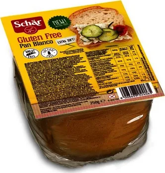 Trvanlivě pečivo Schär Pan Blanco bezlepkový chléb 200 g