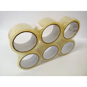 Reas Pack lepicí páska, standard, transparentní, 48 mm x 66 m, 6 rolí