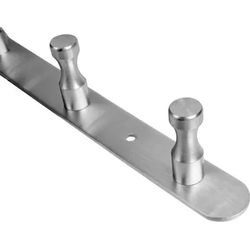 Věšák Onpira Nerezový věšák 1-15 háčků Rozměr: 6 háčků, Model: B - nerez