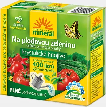 Hnojivo Forestina Mineral hnojivo na plodovou zeleninu s lignohumátem 400 g