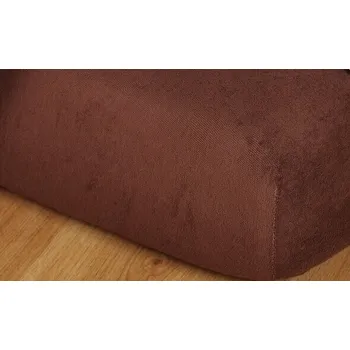Prostěradlo froté 220g 90x200 cm tm.hnědá