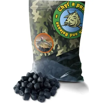 Chyť a pusť Pelety Halibut s dírou 20 mm 900 g 