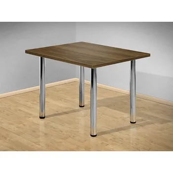 Jídelní stůl Nabytekmorava Jídelní stůl 140x80 cm s kovovými nohami barva lamina: ořech