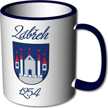 Sběratelský sportovní předmět Pelisport Hrnek Zábřeh modrý