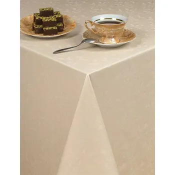 ubrus Ubrus PVC metráž šířka 140 cm drobné květiny hnědé 5656003