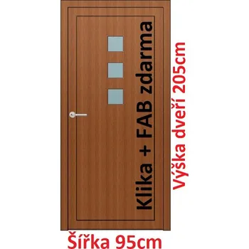 Vchodové dveře Vchodové plastové dveře Soft Ella 95x205 cm - Akce!