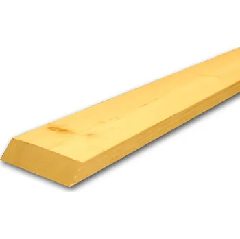 Plotovka Plotovka 3D 18 x 95 x 1200 mm - šikmo seříznutá, severský smrk, sušená, opracovaná