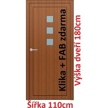 Vchodové dveře Vchodové plastové dveře Soft Ella 110x180 cm - Akce!