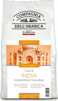 Káva Corsini Café India Monsooned Malabar zrnková 250 g