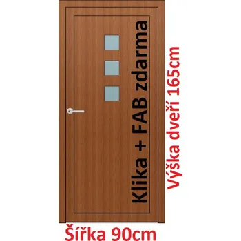 Vchodové dveře Vchodové plastové dveře Soft Ella 90x165 cm - Akce!