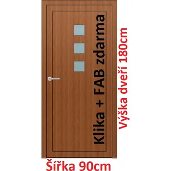 Vchodové dveře Vchodové plastové dveře Soft Ella 90x180 cm - Akce!