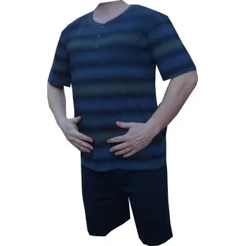 Pánské pyžamo xcena Bavlněné pyžama s krátkou nohavicí nový typ Velikost: M