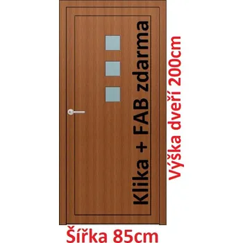 Vchodové dveře Vchodové plastové dveře Soft Ella 85x200 cm - Akce!