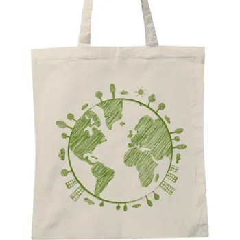 Nákupní taška Nákupní taška unisex s potiskem Krásný svět