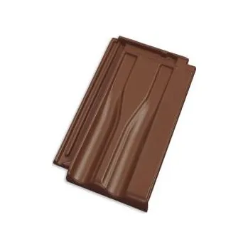 pálená krytina TONDACH BRNĚNKA 14 - základní - engoba - hnědá