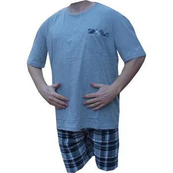 Pánské pyžamo xcena Pyžama s krátkou nohovicí nový typ Velikost: XXXL