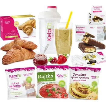 Keto dieta KetoFit Zkušební balíček na 1 den 5 porcí
