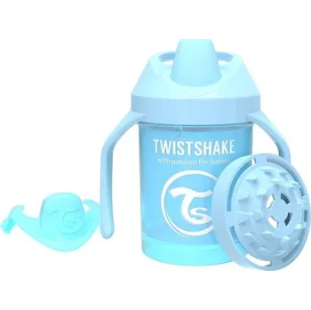 Twistshake Hrnek učící 230 ml, pastelově modrý