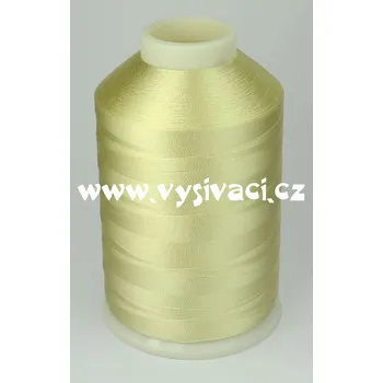 Nit vyšívací nitě žlutá ROYAL C745 návin 5000m viskóza Jednotka: 1 kón návin 5000m