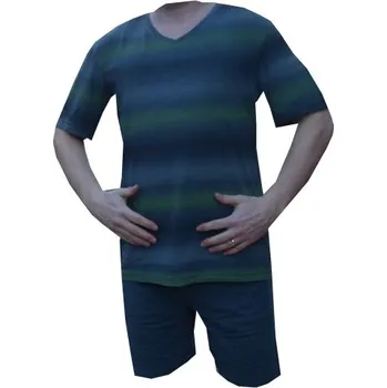 Pánské pyžamo xcena Pyžamo krátká nohavice bavlna Velikost: XXXL