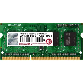 Operační paměť Transcend 4 GB DDR3 1600 MHz (TS512MSK64V6H)