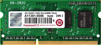 Operační paměť Transcend 4 GB DDR3 1600 MHz (TS512MSK64V6H)