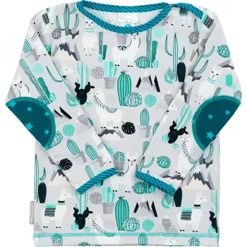 Pánské tričko bavlněné tričko "lama šedá"