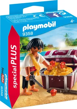 Stavebnice Playmobil Playmobil 9358 Pirát s pokladem