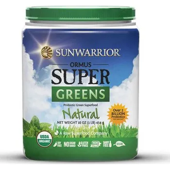 Sunwarrior Ormus Super Greens Bio Natural 454 g