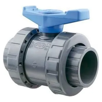 Ventil Kulový dvoucestný ventil PVC - 90 mm