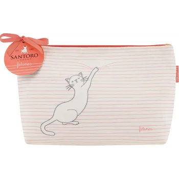 Peněženka Kosmetická taška - "Asking Fur Trouble" od firmy SANTORO London felines (felines -Large Accesory Case - "Asking Fur Trouble" )