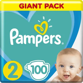 Pampers New Baby 4 - 8 kg 100 ks Plenkové kalhoty Pampers New Baby 4 - 8 kg 100 ks