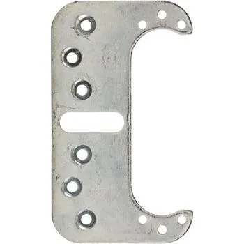Nábytkové kování OTLAV Upevňovací destička pro obložkovou zárubeň pro Invisacta 120 3D, ocel pozink