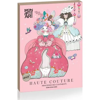 kreativní sada Mon Petit Art Mon Petit Art, PHCIZU1, kreativní sada papírové panenky, Haute Couture - Princesses des continents, 1 ks