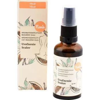 Masážní přípravek Navia Aromaterapeutický olej uvolnění svalů 50 ml