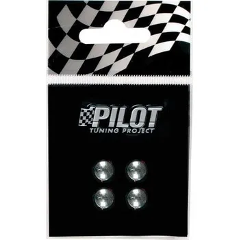 Samolepicí dekorace na vozidlo Lampa Italy Samolepící 3D znak :: 18mm chromované písmena, čísla a symboly